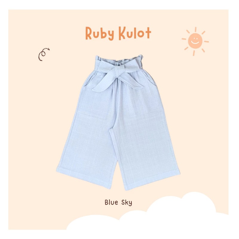 Yobebee Ruby Kulot Celana Anak Perempuan 4