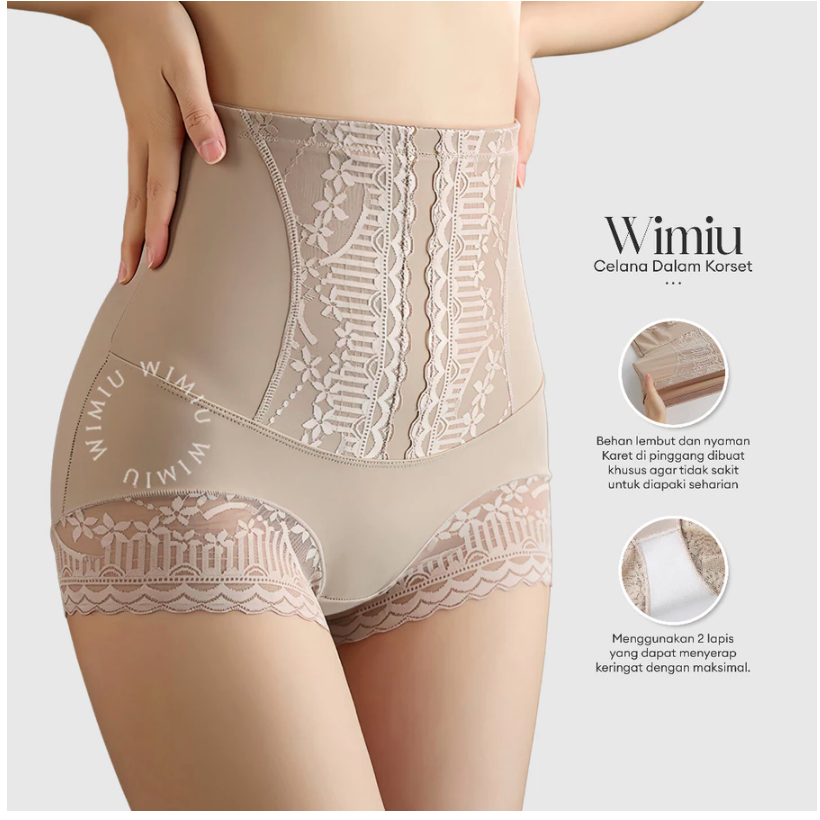  Wimiu Celana Korset Sutra Anti Bakteri  500083