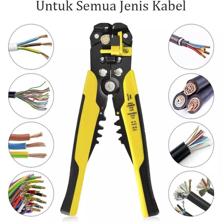 Allefix Automatic Wire Stripper & Crimper  6526