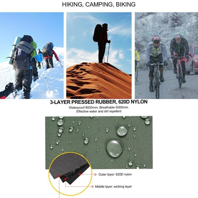 BUSHMAN Gaiter Pelindung Kaki Sepatu Waterproof Hiking 4