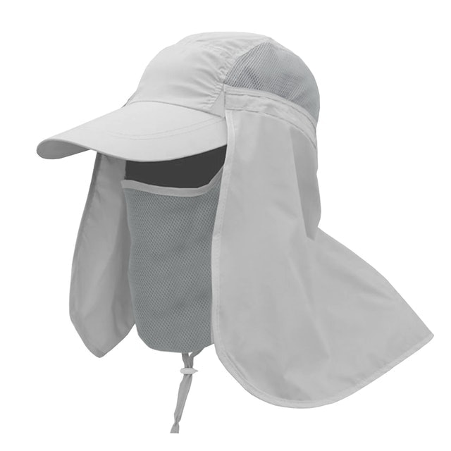  Elfs Active Topi Mancing Anti UV Masker Jepang Outdoor Hat