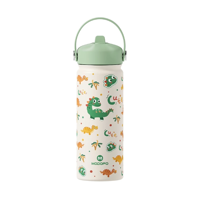 MODOFO Botol Minum Stainless Steel Motif Kartun Lucu 1