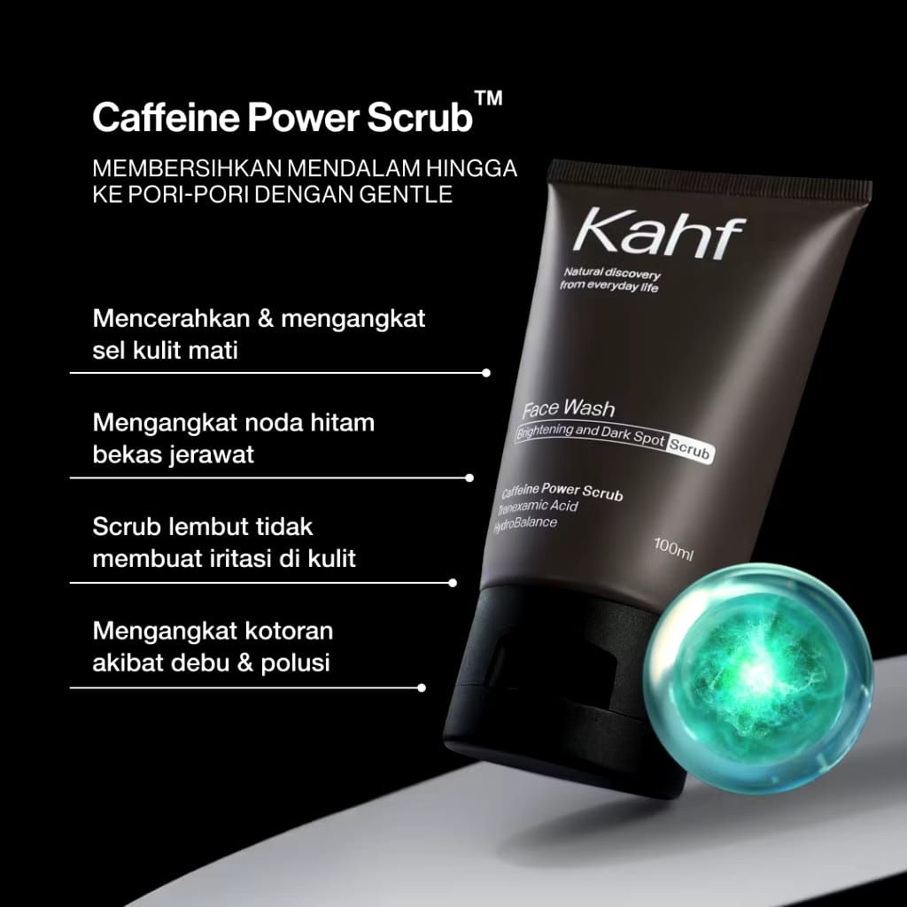 Paragon Technology and Innovation Kahf Face Wash Brightening and Dark Spot Scrub