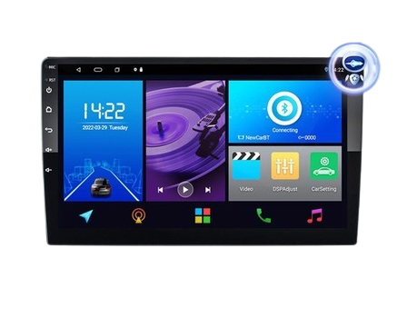 Monqiqi Universal Head Unit Android 9inch RAM 4+32GB with Fan