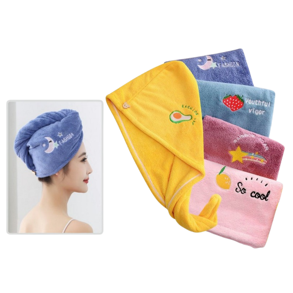 Satu Keluarga Handuk Pengering Rambut Wanita  ｜ C931 