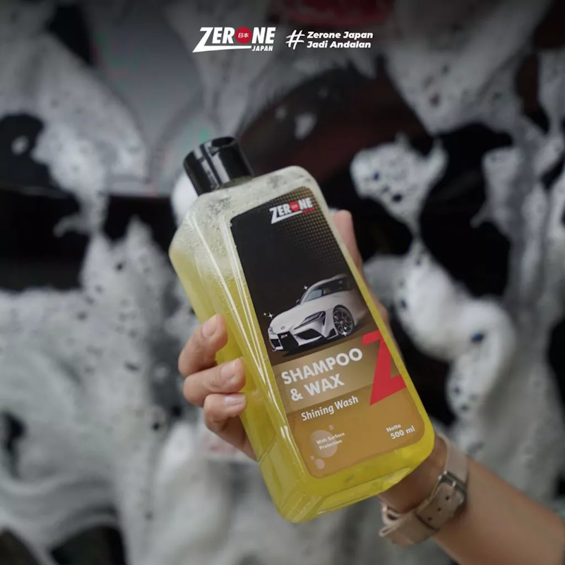 Zerone Japan Shampoo and Wax 500 ml 4