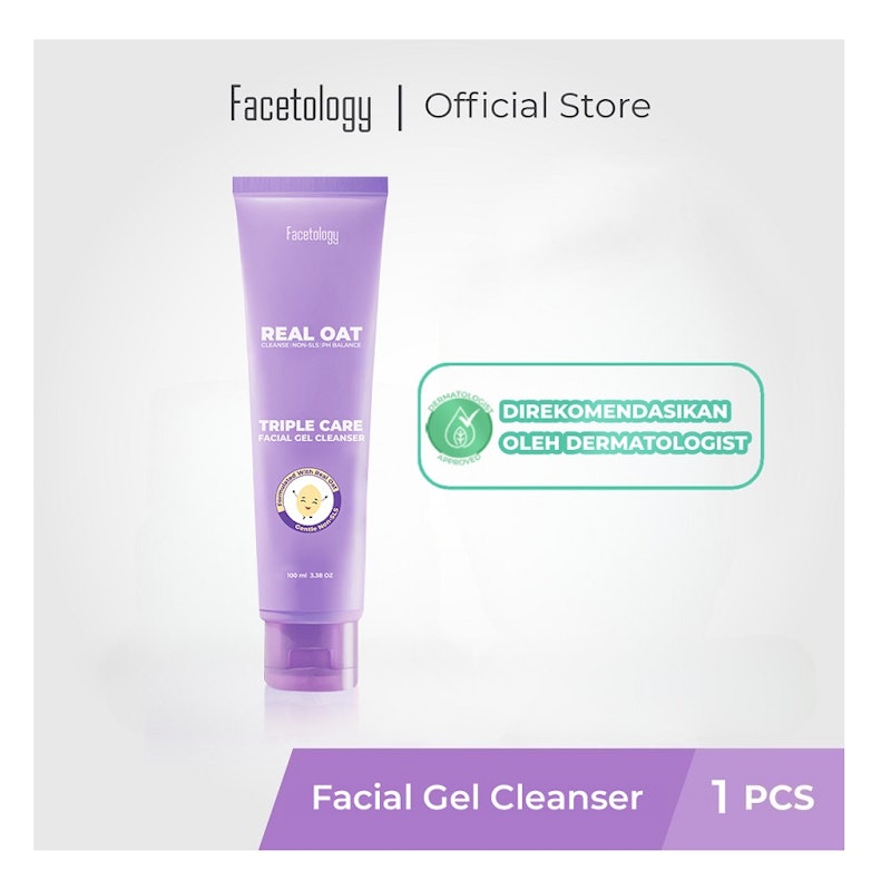 Real Oat Triple Care Facial Gel Cleanser 2