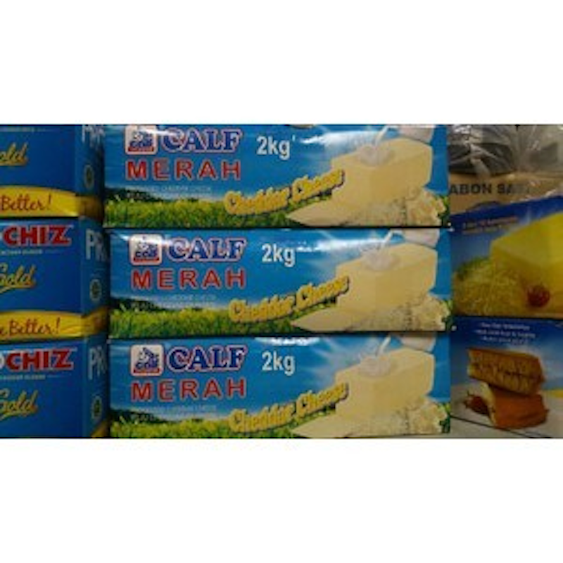 Calf Merah Cheddar Cheese 2 kg 3