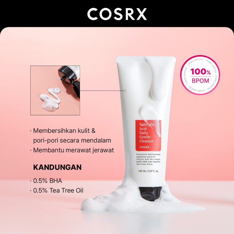 COSRX Salicylic Acid Daily Gentle Cleanser 2