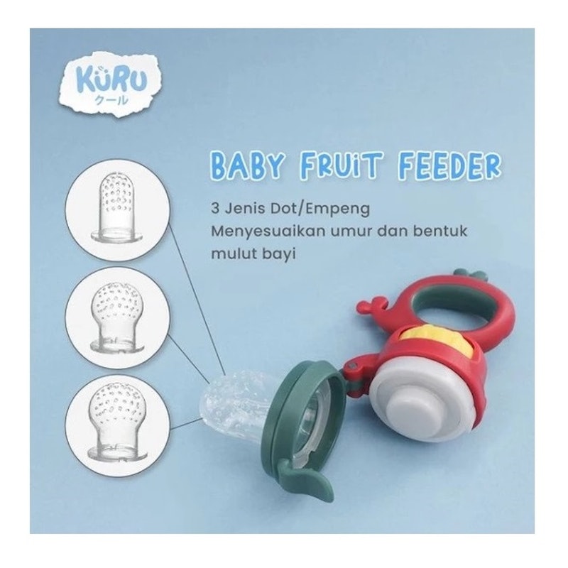 Kuru Baby Fruit Feeder 3