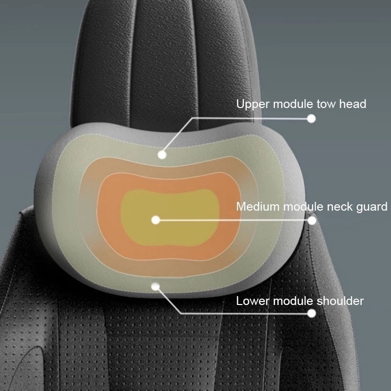 LATATL Bantal Mobil Sandaran Leher Punggung 2