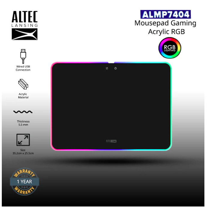 Altec Lansing Altec Lansing Mouse Pad Gaming   ALMP-7404