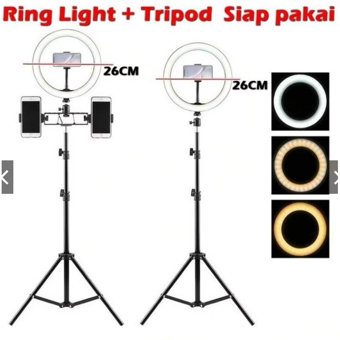  Impodio Ring Light + Stand 2 m