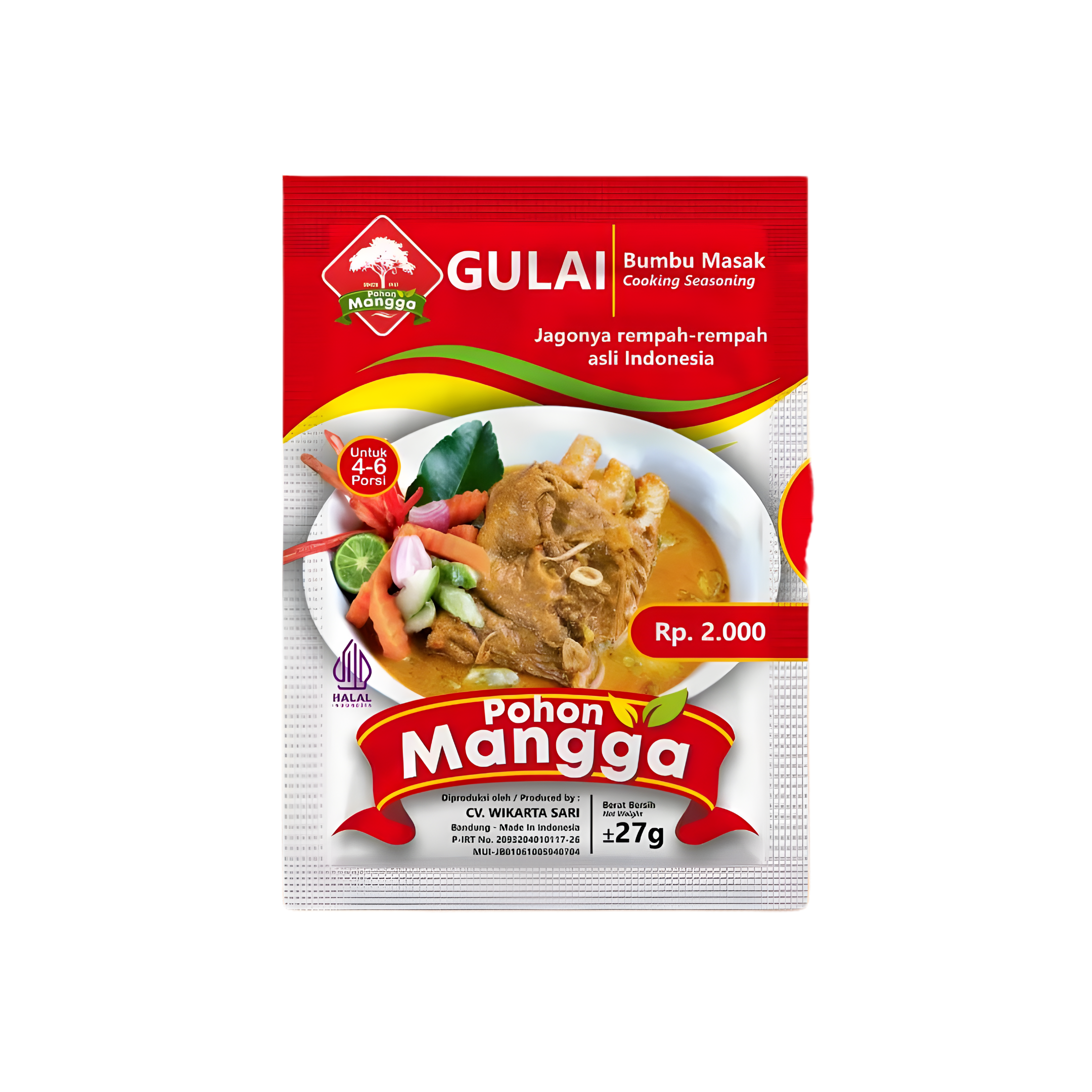 Cap Pohon Mangga Bumbu Gulai