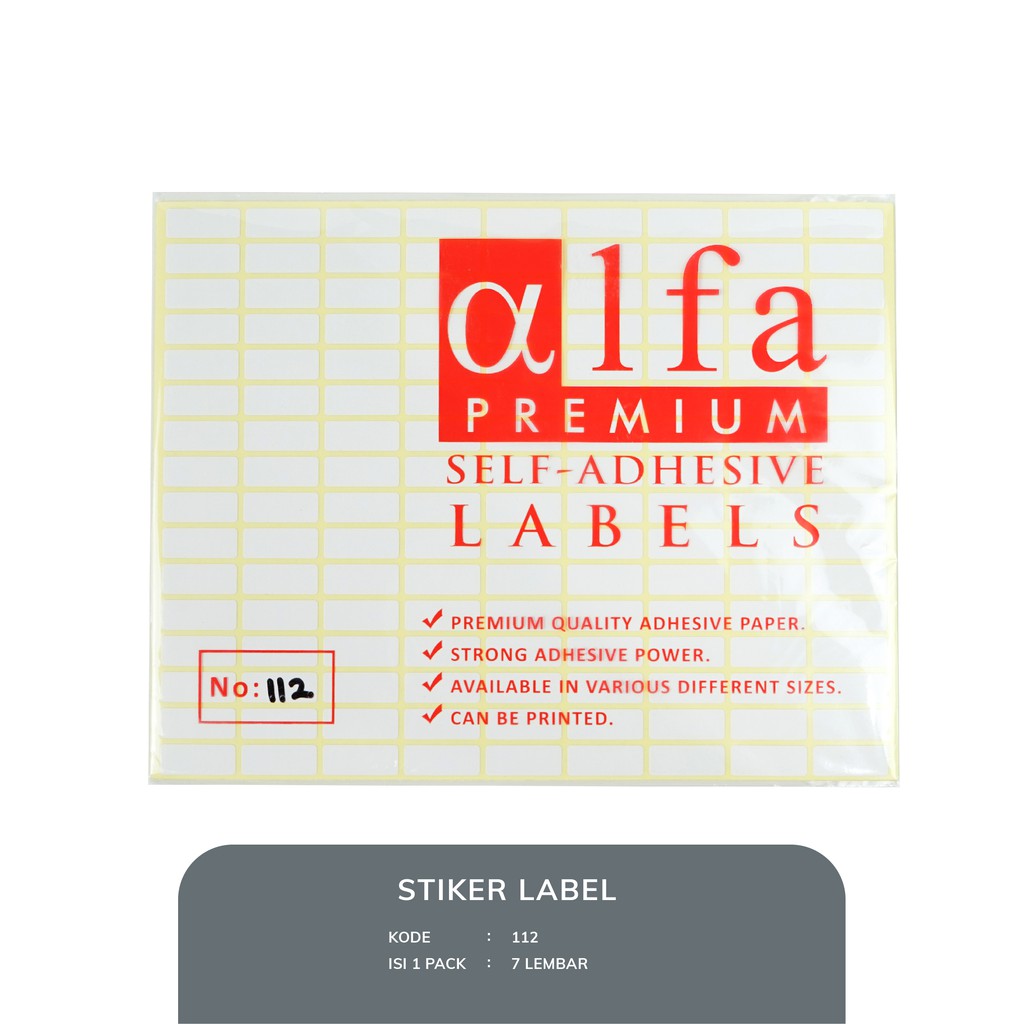 Premium Self-Adhesive Labels