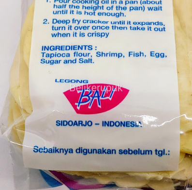 Legong Bali Dua Menara Eiffel Krupuk Udang