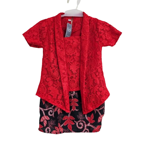 Setelan Kebaya Anak Kutu Baru CICI KID Brukat