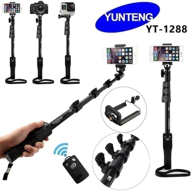 Yunteng Bluetooth Monopod YT-1288
