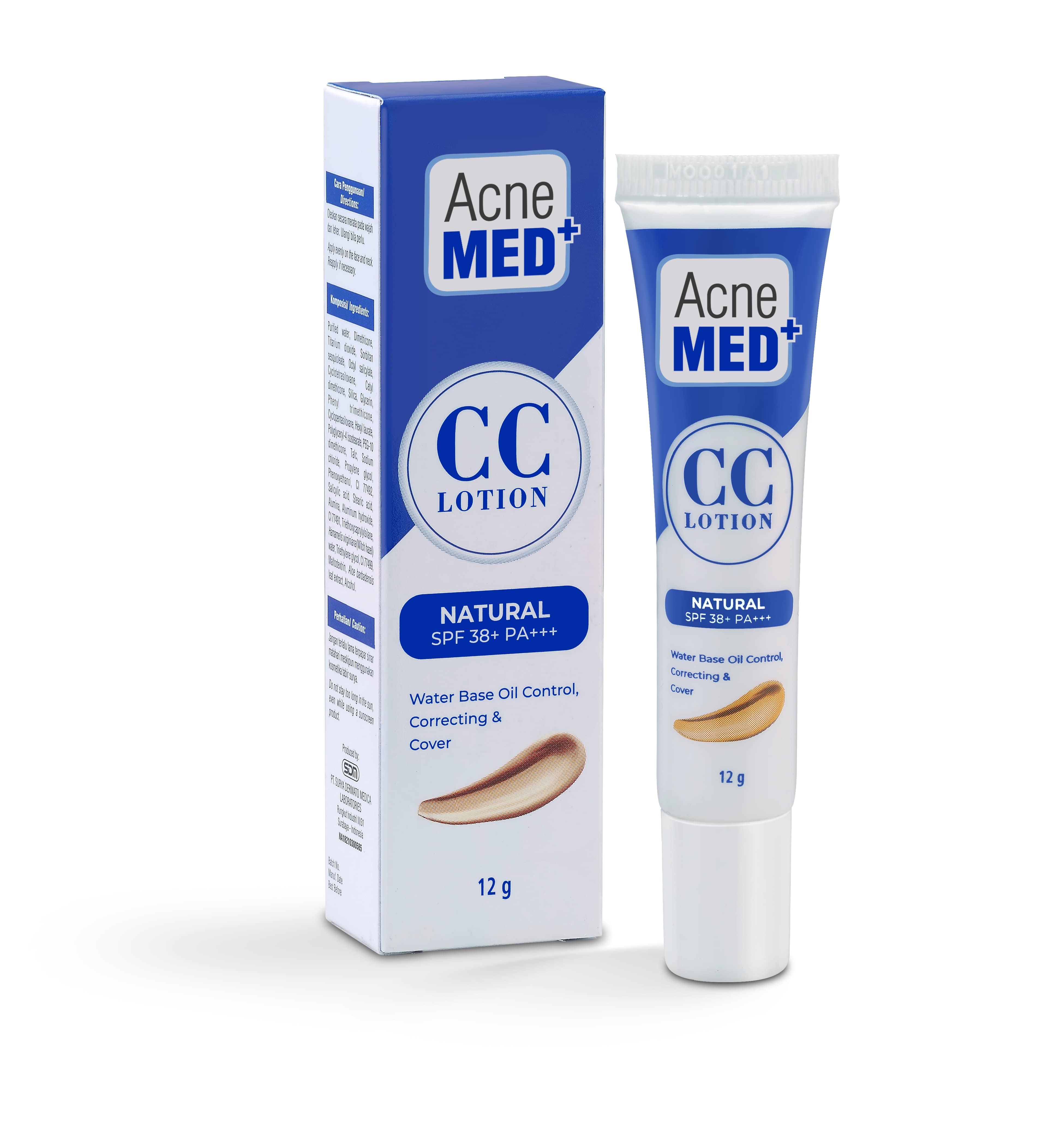 Acnemed CC Lotion Natural SPF 38+ PA+++
