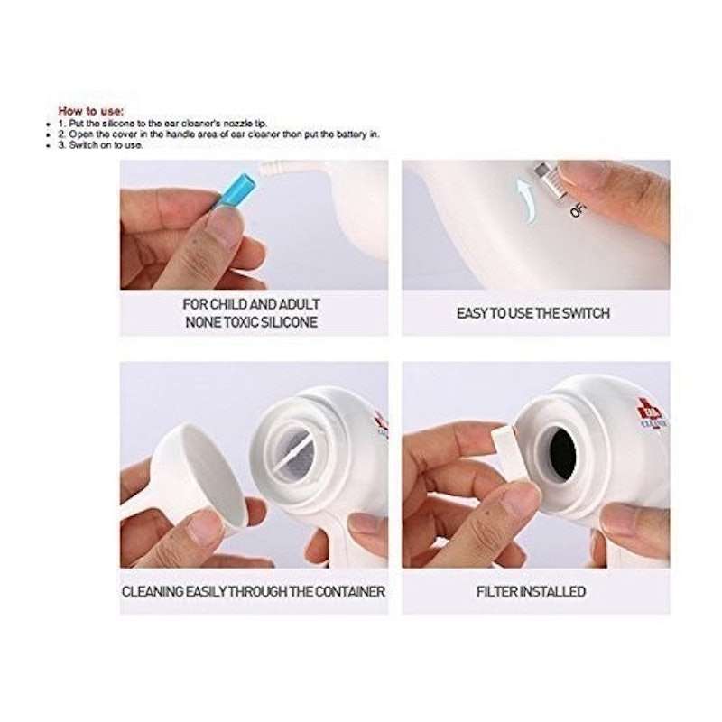 Wax Vac Electric Ear Wax Vacuum 3