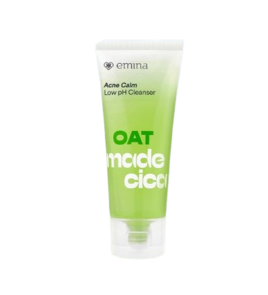 Emina ｜ Oat Made Cica Acne Calm Low pH Cleanser