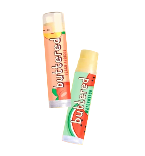 Buttered Premium Lip Balm Peach Apricot