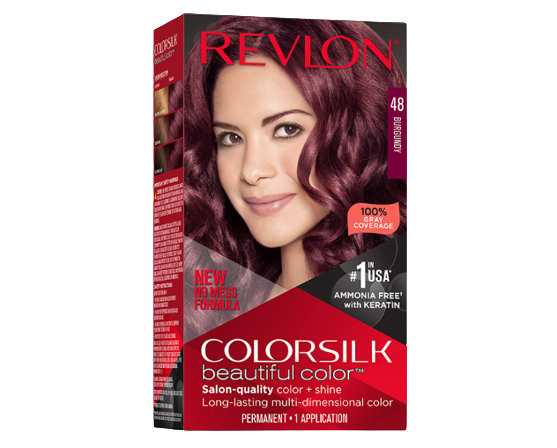 Revlon ColorSilk Beautiful Color Hair Color Burgundy (48)