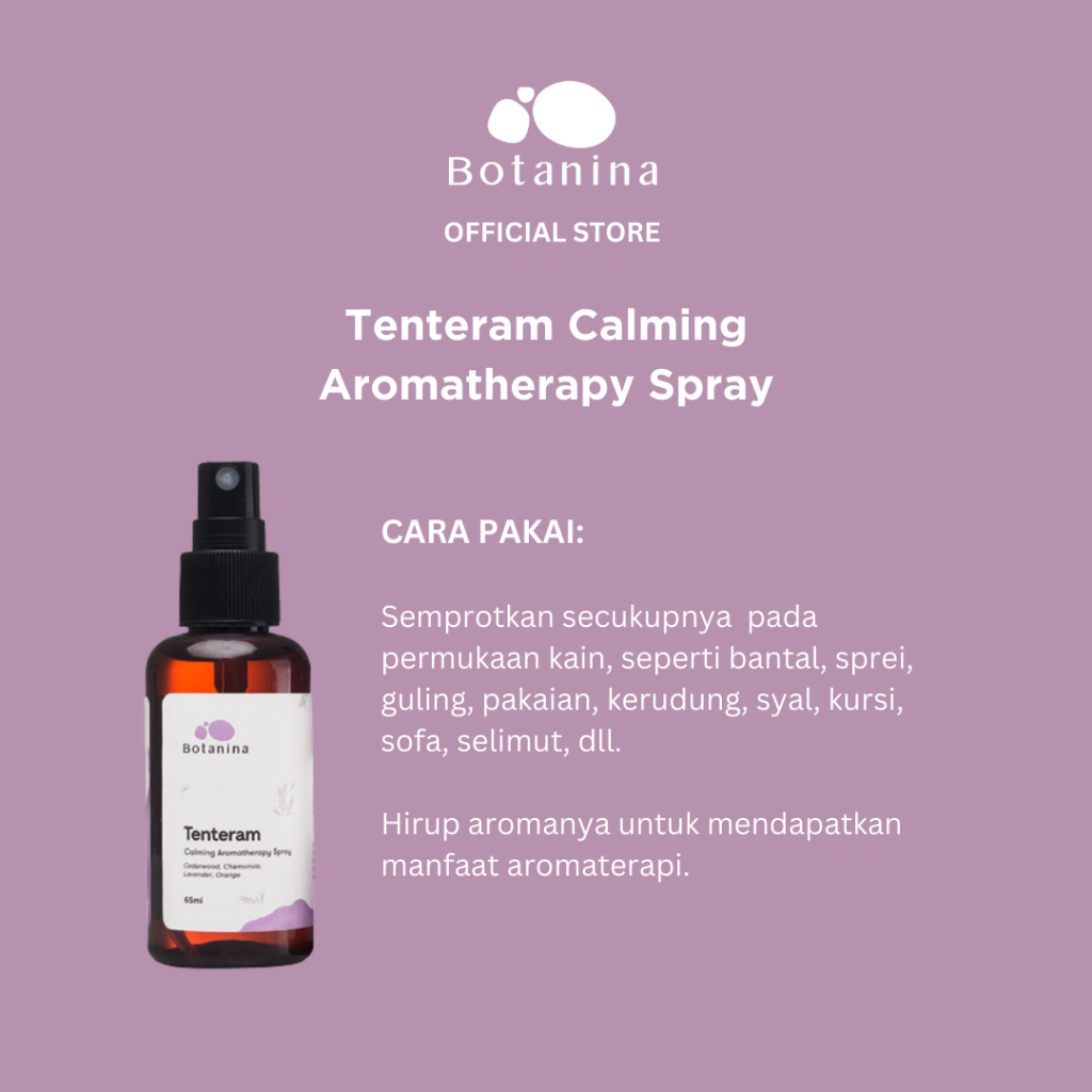 Tenteram Calming Aromatherapy Spray 5