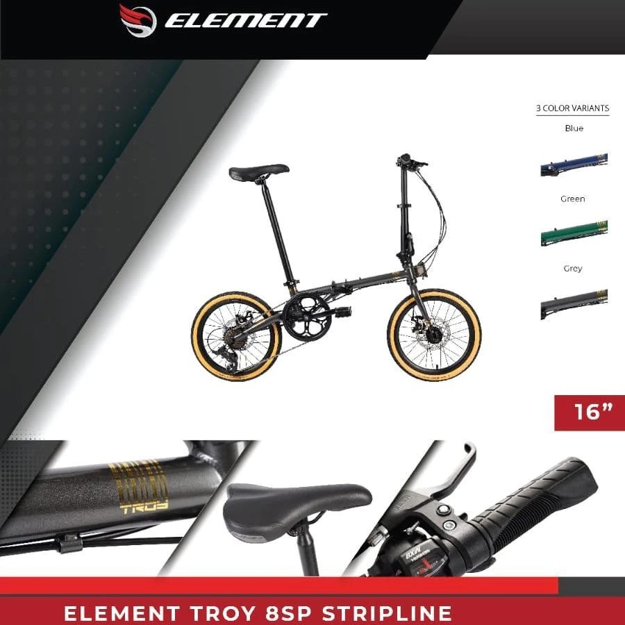 Element Troy UV 8 Speed 16 Inci 3