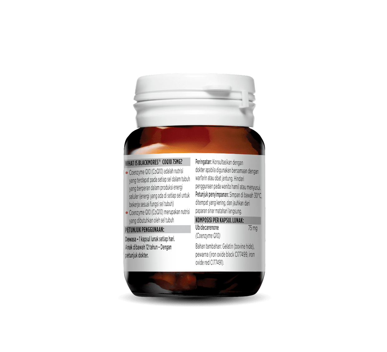 Blackmores Limited BLACKMORES CoQ10 75mg