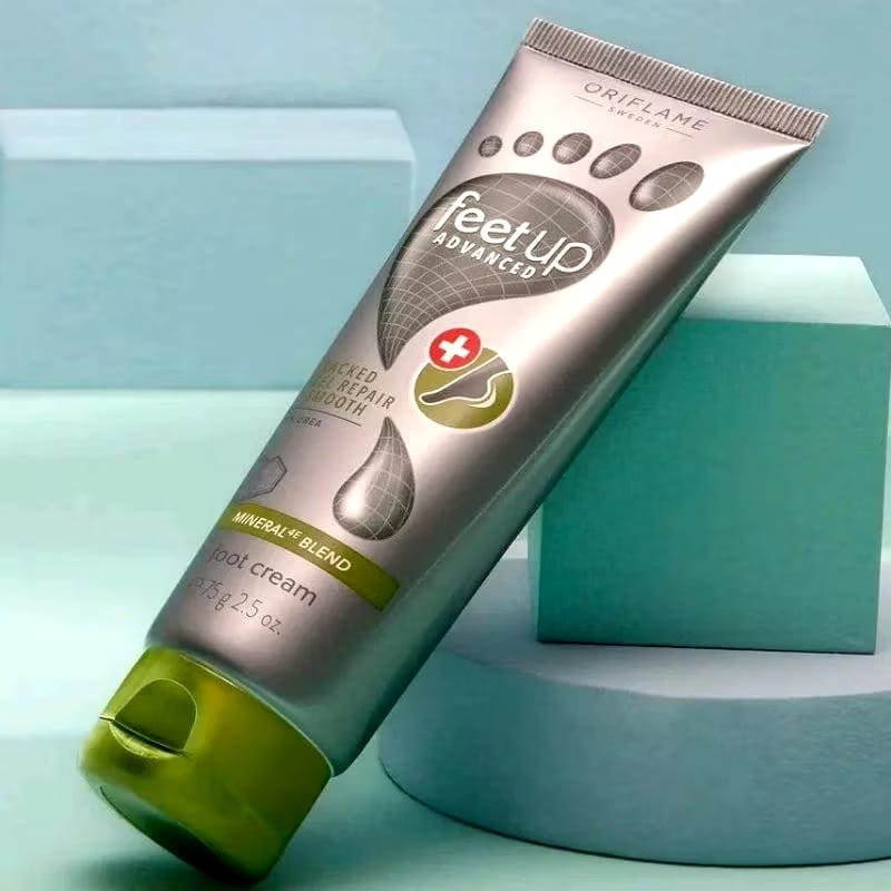 Orindo Alam Ayu Oriflame Feet Up Advanced Cracked Heel Repair & Smooth Foot Cream
