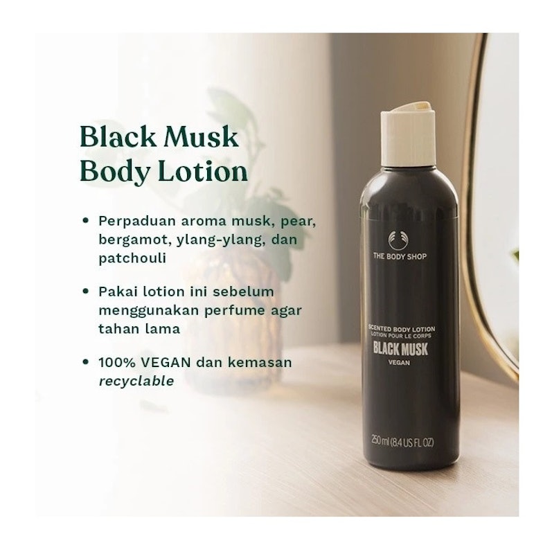 Black Musk Scented Body Lotion 2