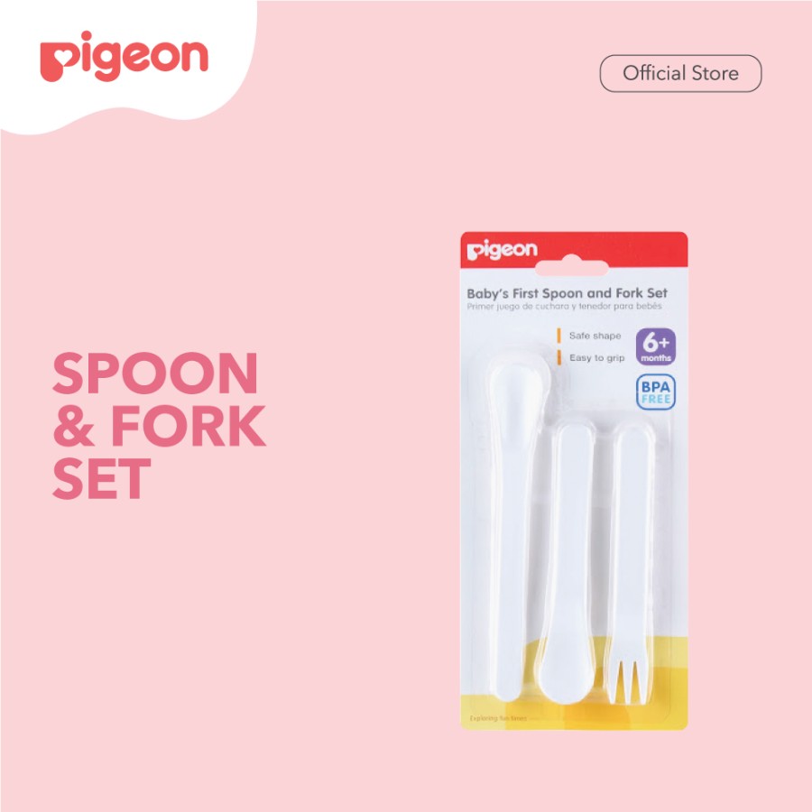 Pigeon Indonesia Pigeon Pigeon Spoon and Fork Set 
