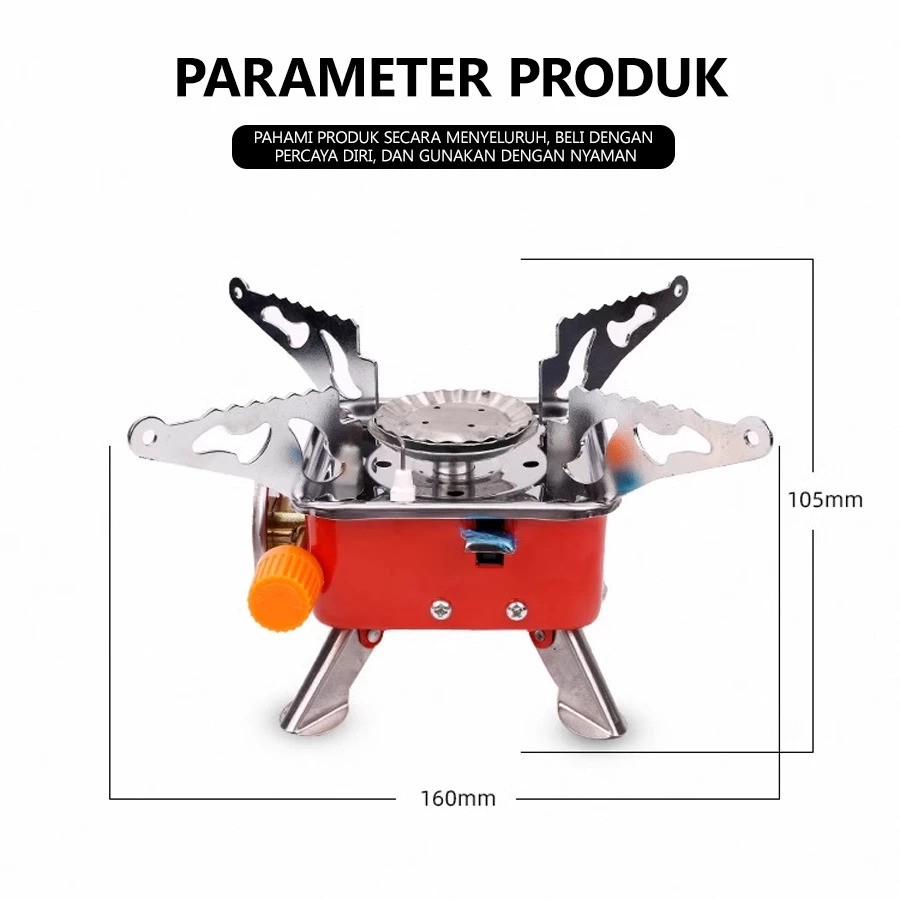 Matougui Tactical Indonesia Matougui Kompor Portable  KP8302
