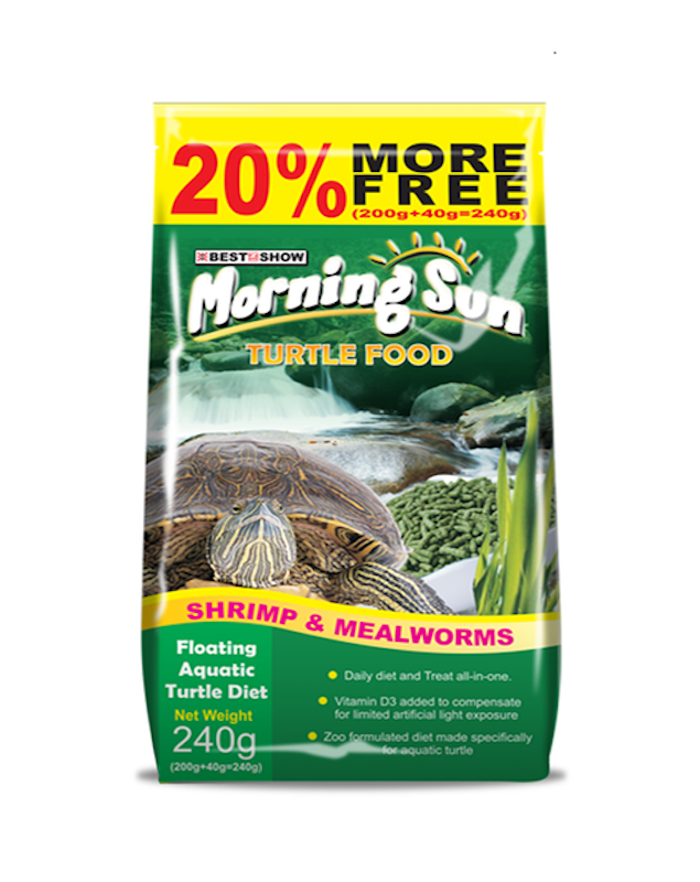 Morning Sun Turtle Food 1