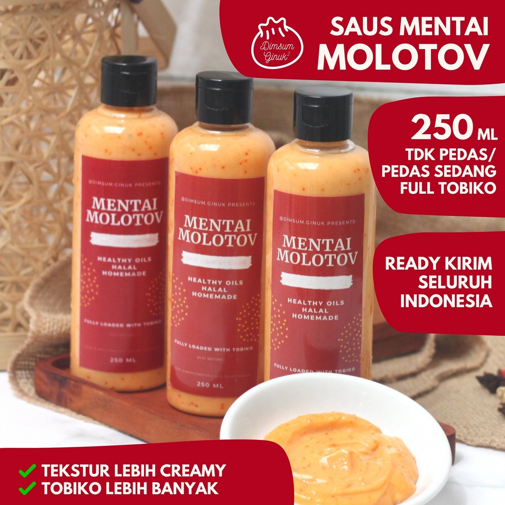 Dimsum Ginuk Saus Mentai Molotov 2