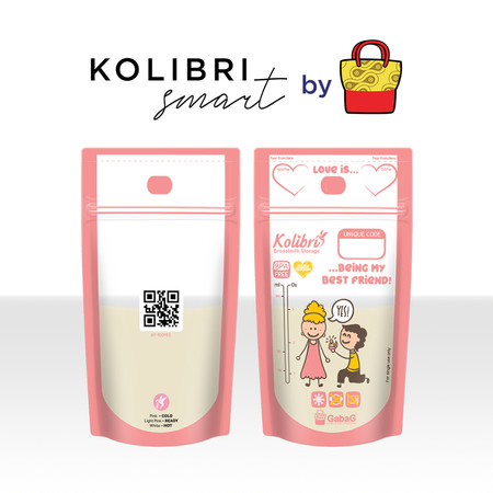 Gabag Indonesia GabaG Kolibri Smart Breast Milk Storage Love Story