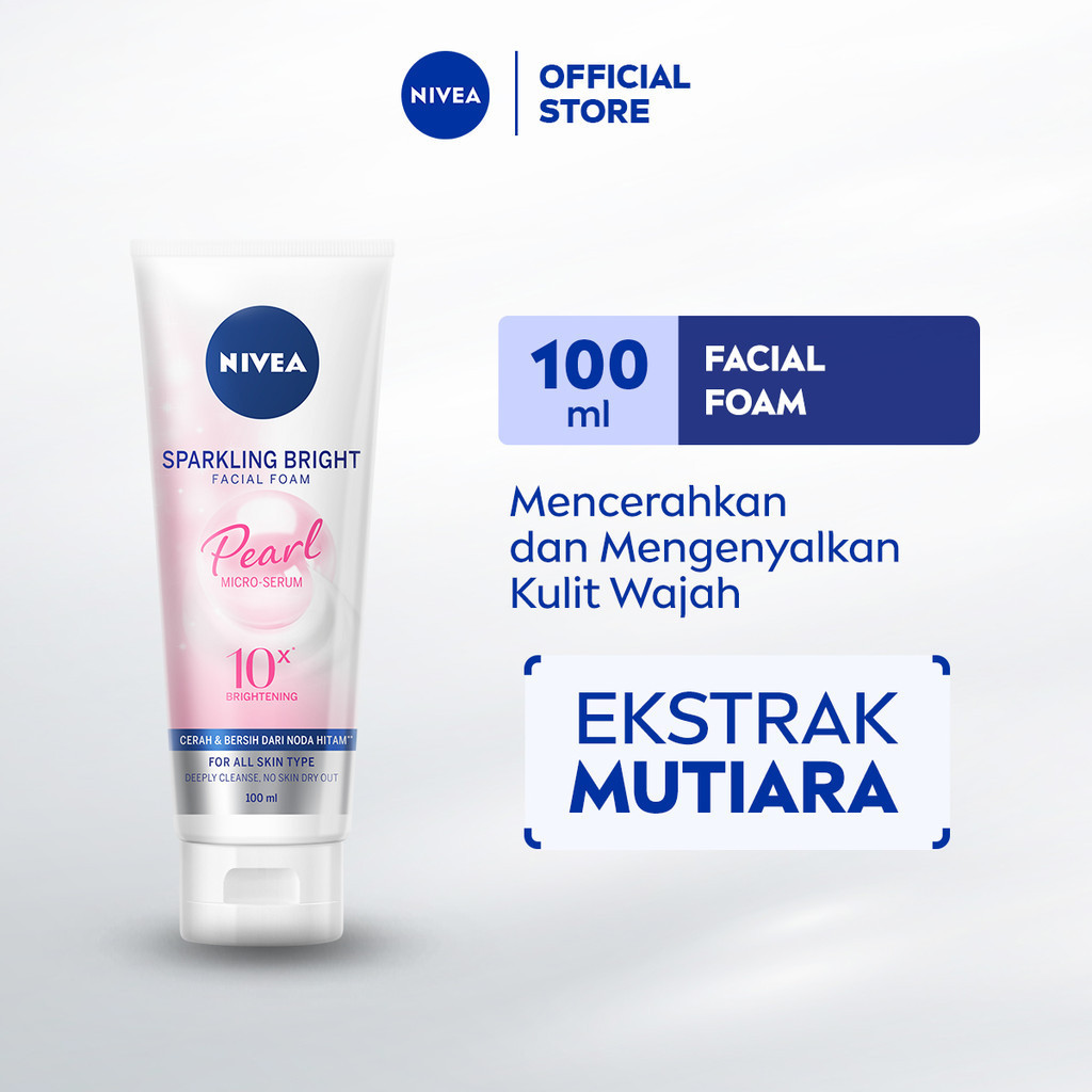 NIVEA Sparkling Bright Facial Foam 