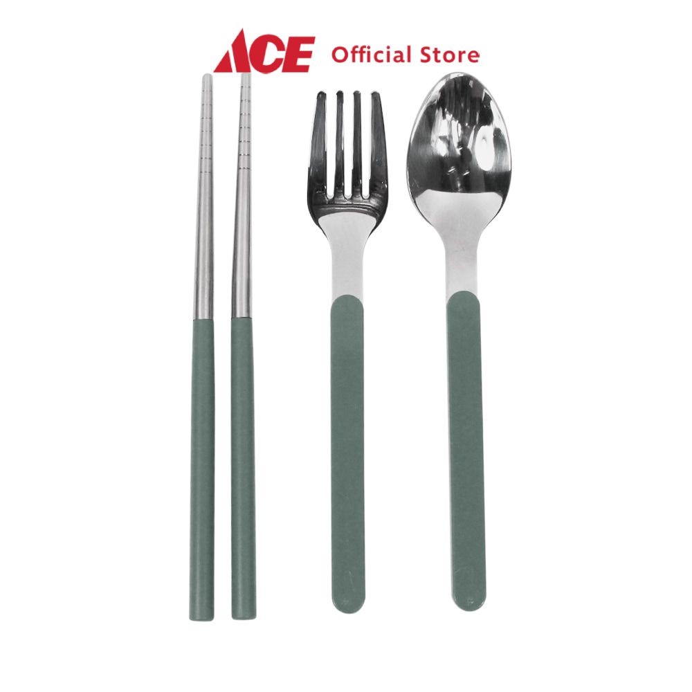 Ace Hardware Indonesia Kris Set 3 Pcs Alat Makan Minimalis