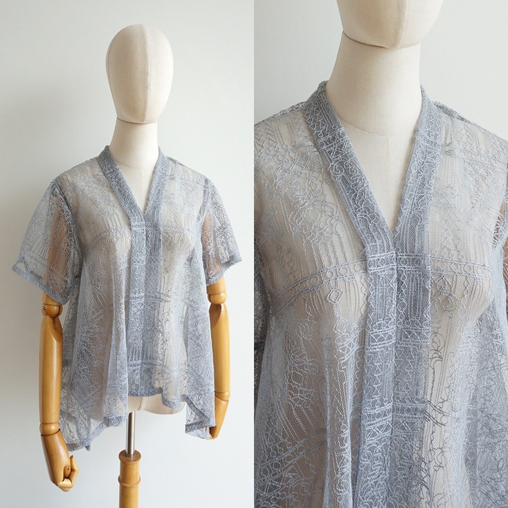  Benangsari Tiara Top Lace Brukat Kebaya Modern Kartini Lengan Pendek