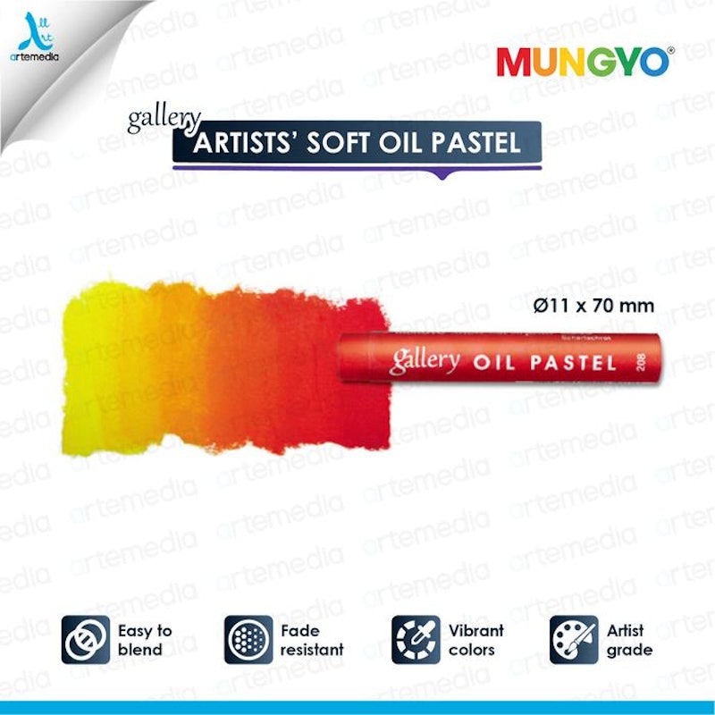 Mungyo Gallery Artists’ Soft Oil Pastels 3
