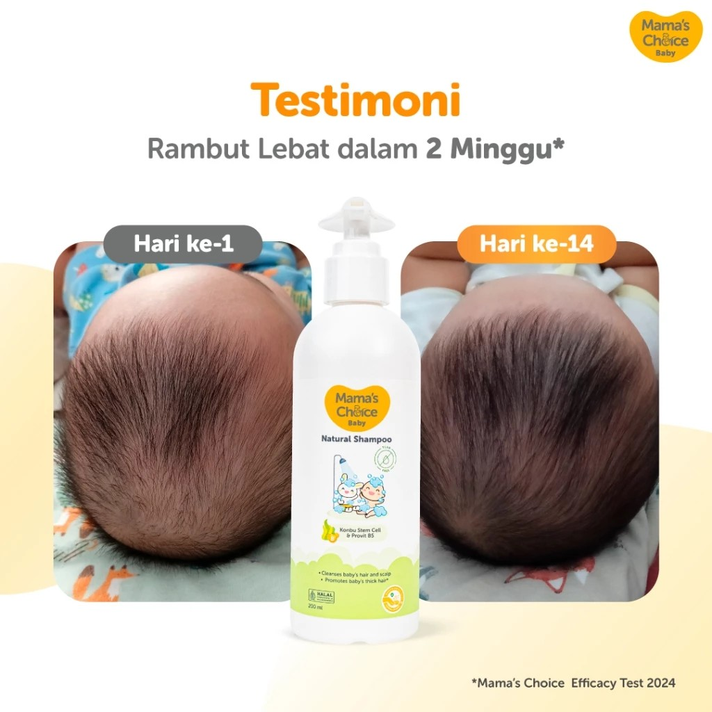 Mamac Distribusi Indo Mama’s Choice Baby Natural Shampoo