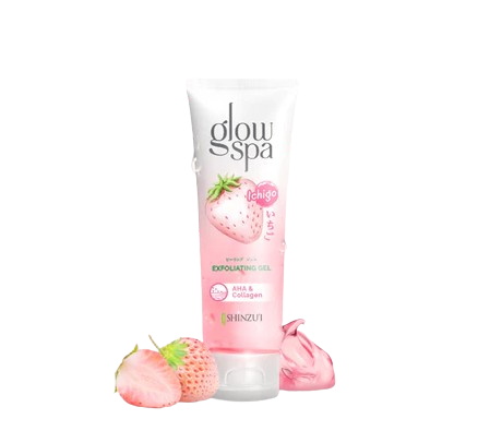 Shinzui Glow Spa Exfoliating Gel Ichigo 130ml 1