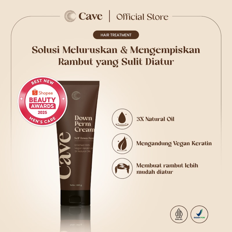 Cave Down Perm Cream 2