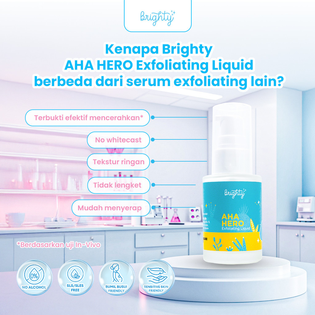 Brighty Global Sinergi Brighty AHA Hero Exfoliating Liquid