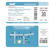 Snada Printing Undangan Pernikahan Tema Boarding Card 1