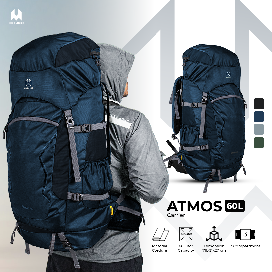 Hobi Menjadi Rintisan Hikemore Carrier Camping Atmos 60L