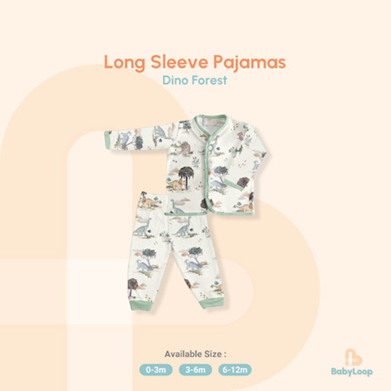 Baby Loop Long Sleeve Pajamas TENCEL™ 5