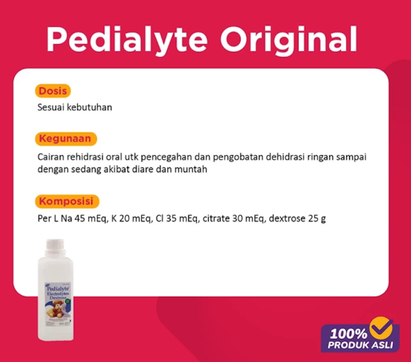 Pedialyte Electrolytes Dextrose 2