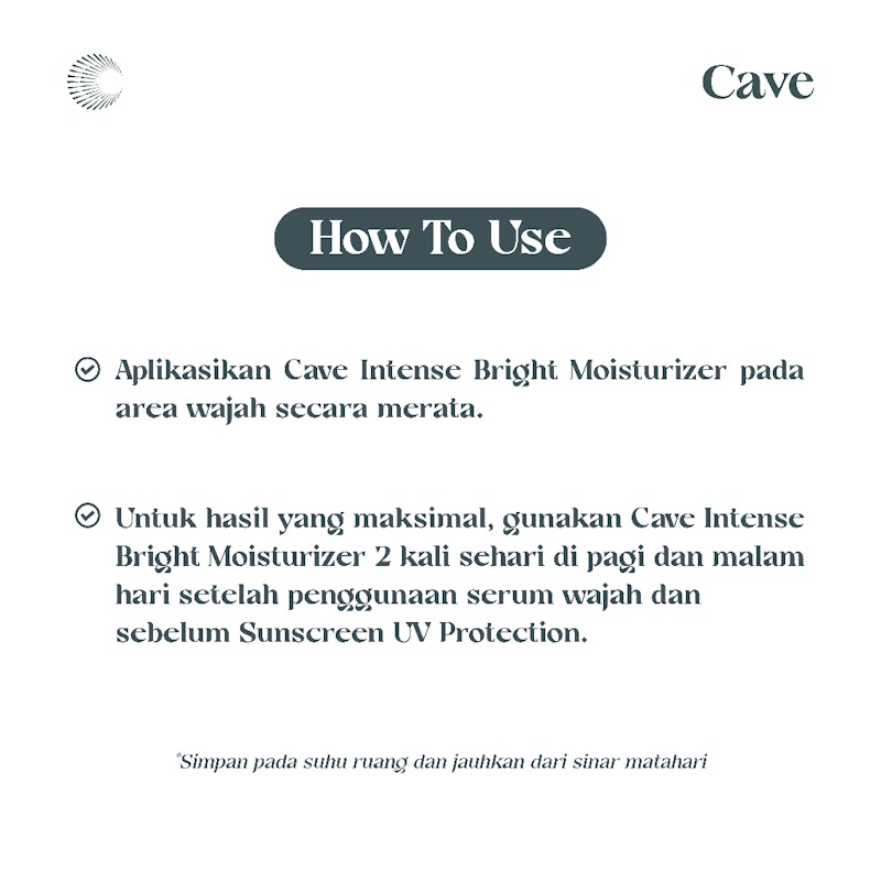 Cave Intense Bright Moisturizer 5